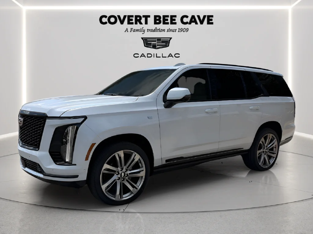 New 2026 Vibrant White Tricoat Cadillac Platinum Sport image 3