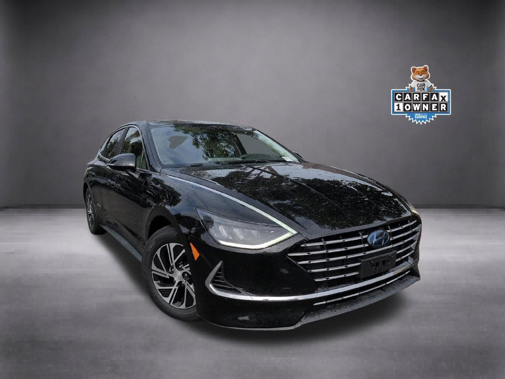 Used 2020 Black Hyundai Blue image 1