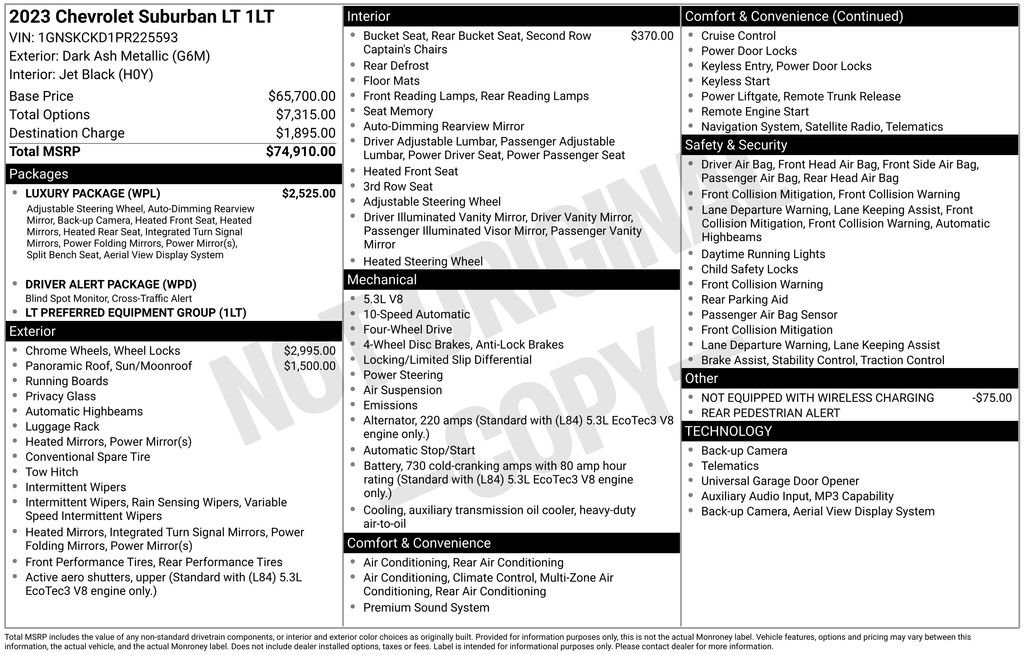Used 2023 Gray Chevrolet LT image 24