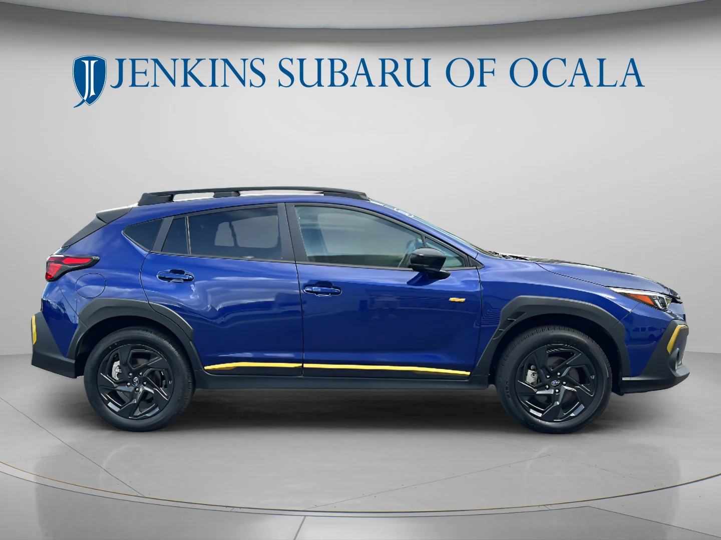 Used 2024 Sapphire Blue Pearl Subaru Sport image 2
