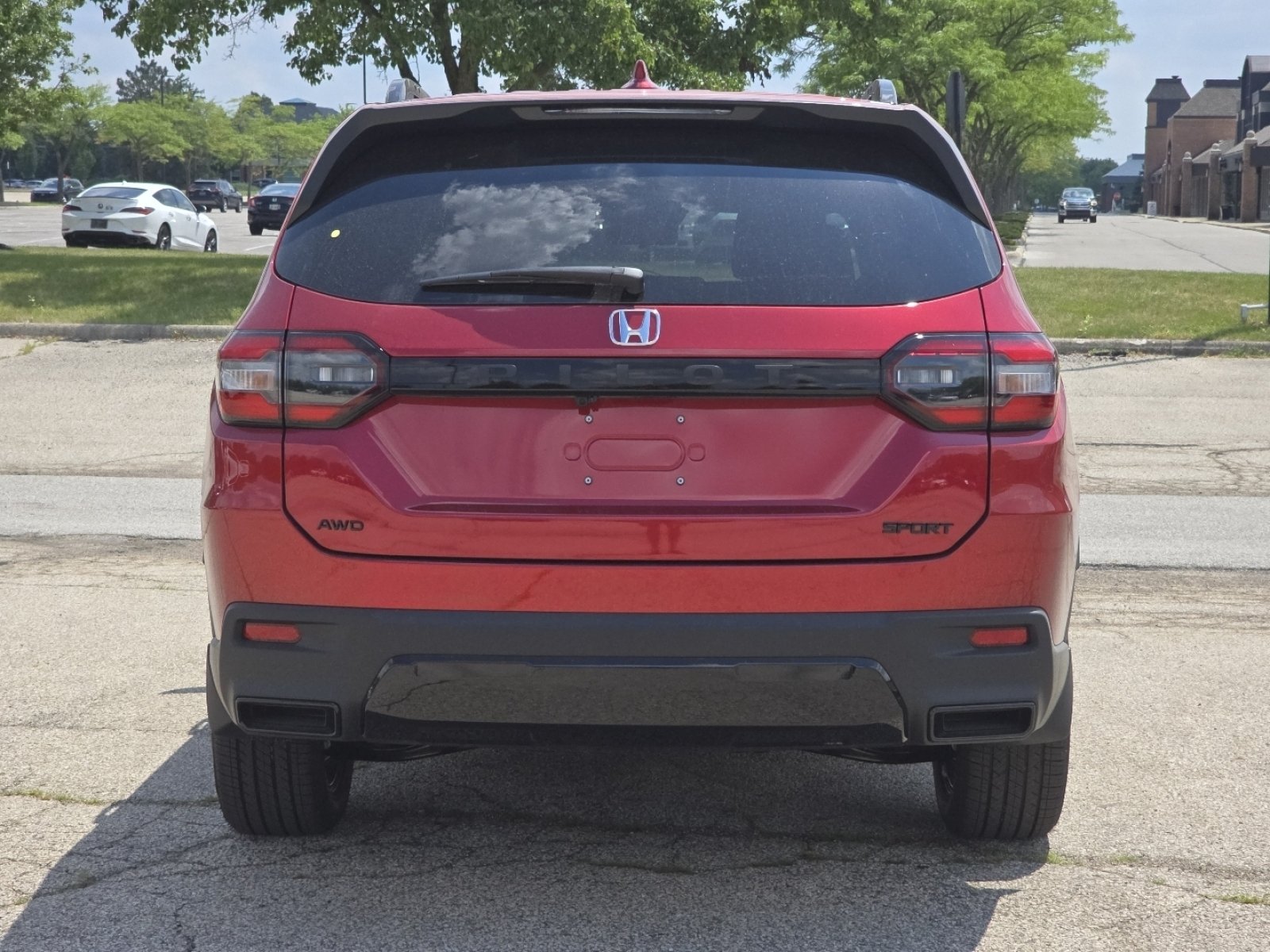 New 2026 Radiant Red Metallic II Honda Sport image 13