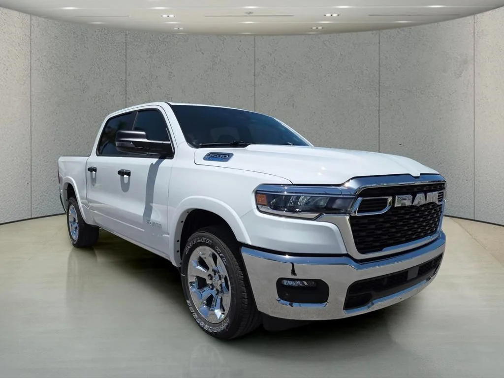 New 2026 Bright White Clear-Coat Exterior Paint RAM Big Horn image 13