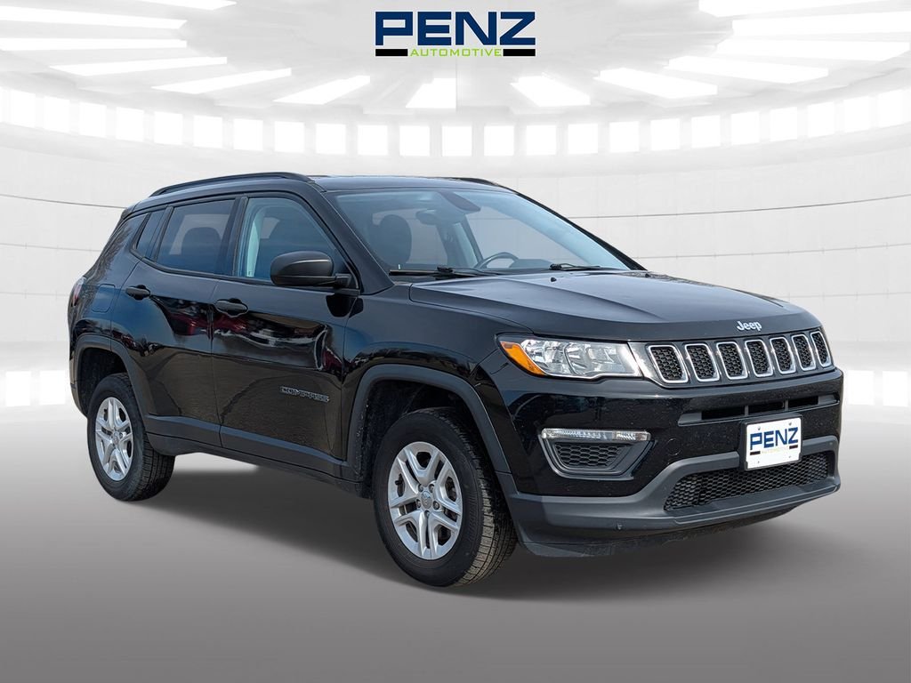 Used 2018 Black Jeep Sport image 1