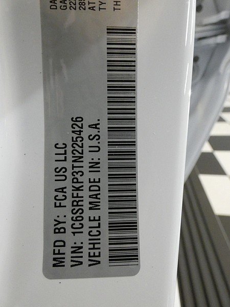 New 2026 Bright White Clear-Coat Exterior Paint RAM Tungsten Crew Cab 5
