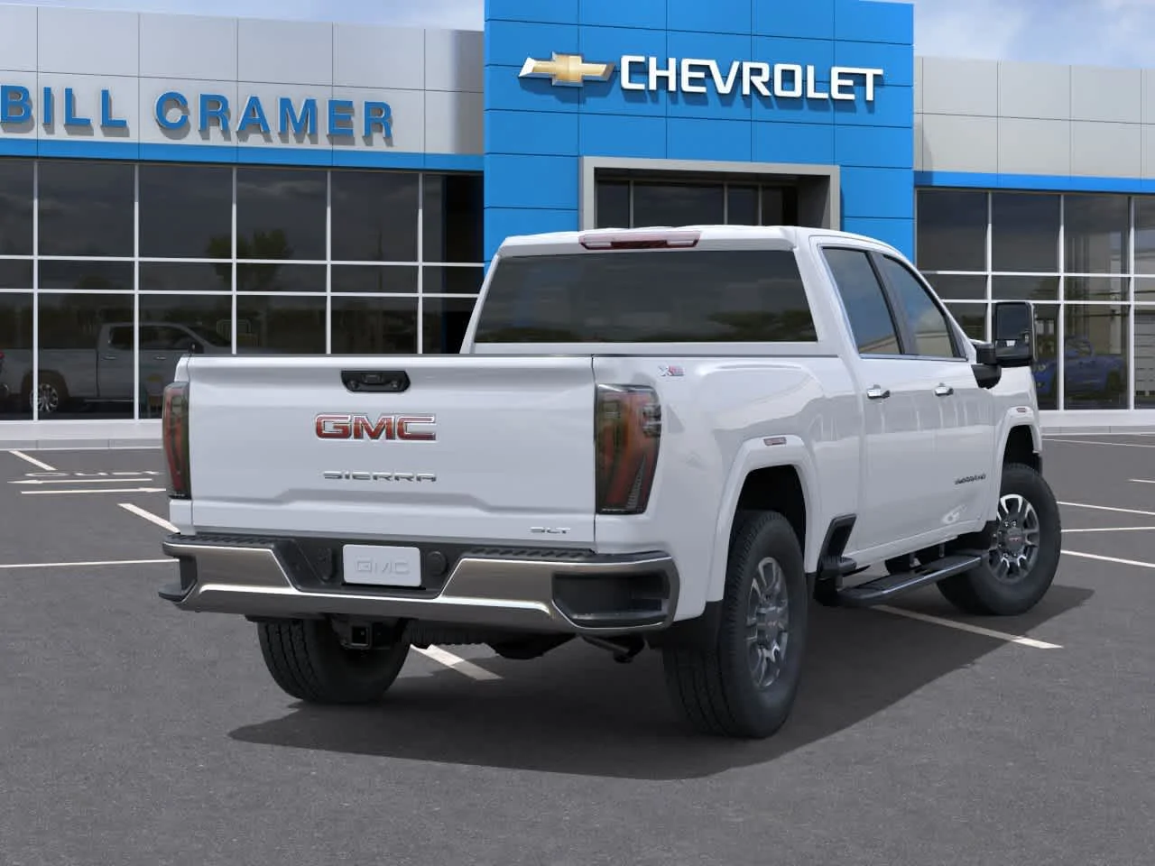 New 2026 Glacier White Tricoat GMC SLT image 29
