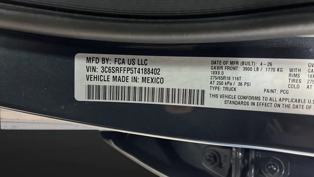 New 2026 Forged Blue Metallic Exterior Paint RAM Big Horn/Lone Star image 27