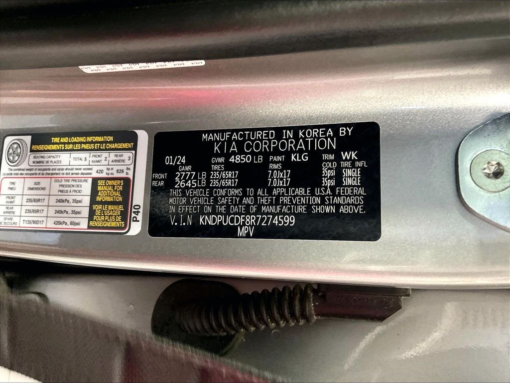 Used 2024 Gray Kia LX image 35