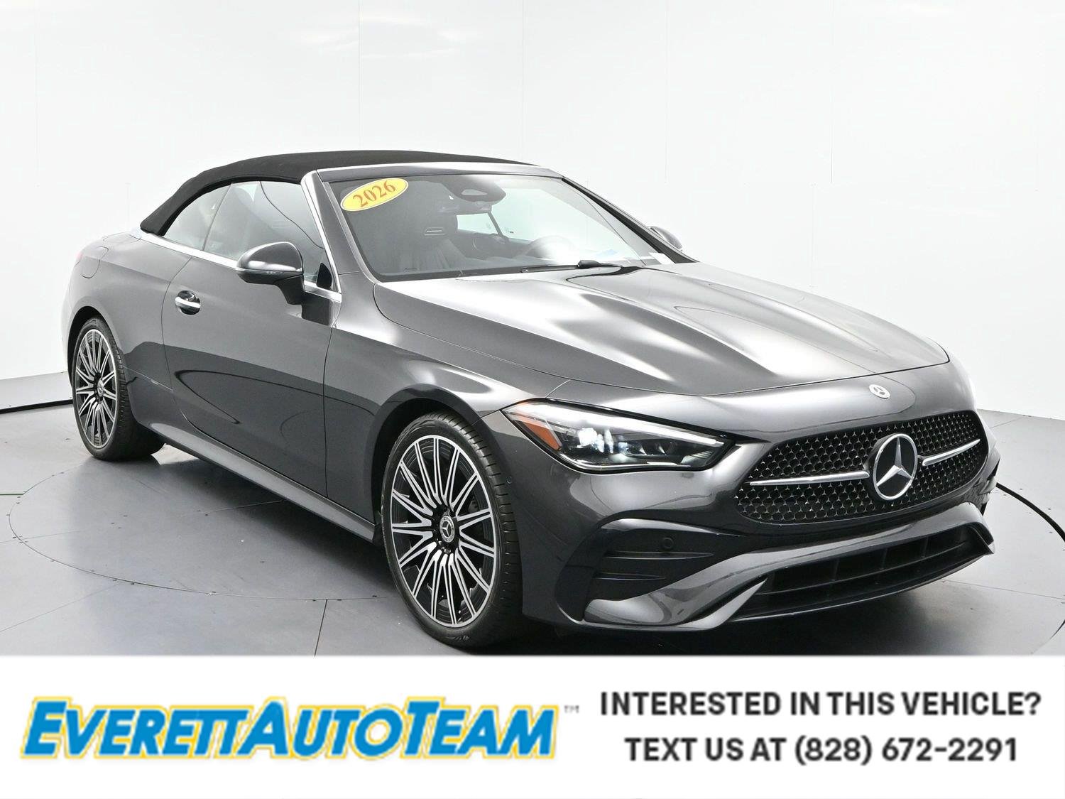 Graphite Gray Metallic 2026 Mercedes-Benz CLE Coupe All-Wheel Drive 