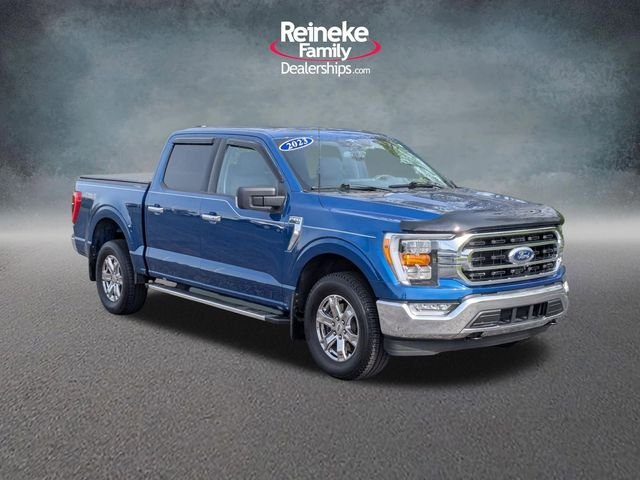 Used 2023 Blue Metallic Ford XLT image 3