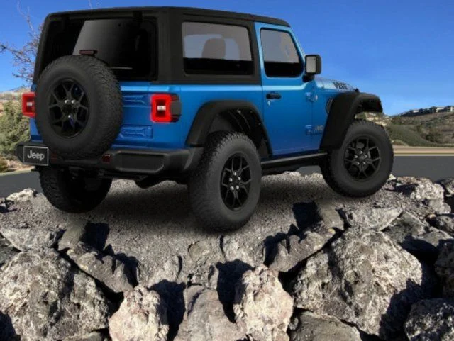 New 2026 Hydro Blue Pearl-Coat Exterior Paint Jeep Willys image 6