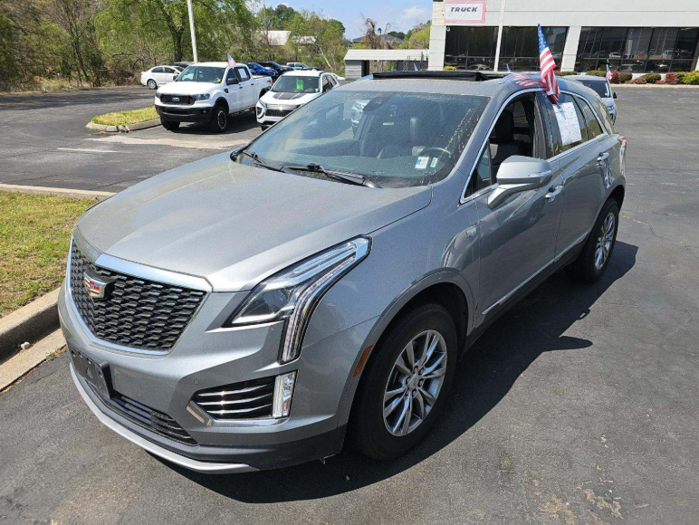 Used 2023 Silver Cadillac Premium Luxury image 1
