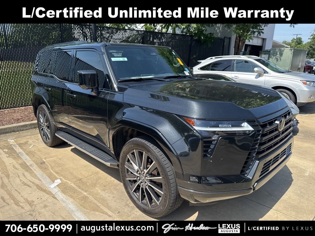 Black (Caviar) 2025 Lexus GX 550 Luxury AWD SUV / Crossover All-Wheel Drive