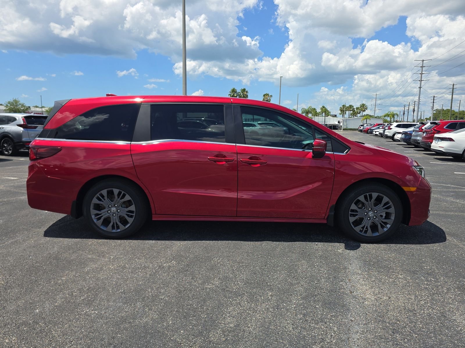 New 2026 Radiant Red Metallic II Honda Touring image 3