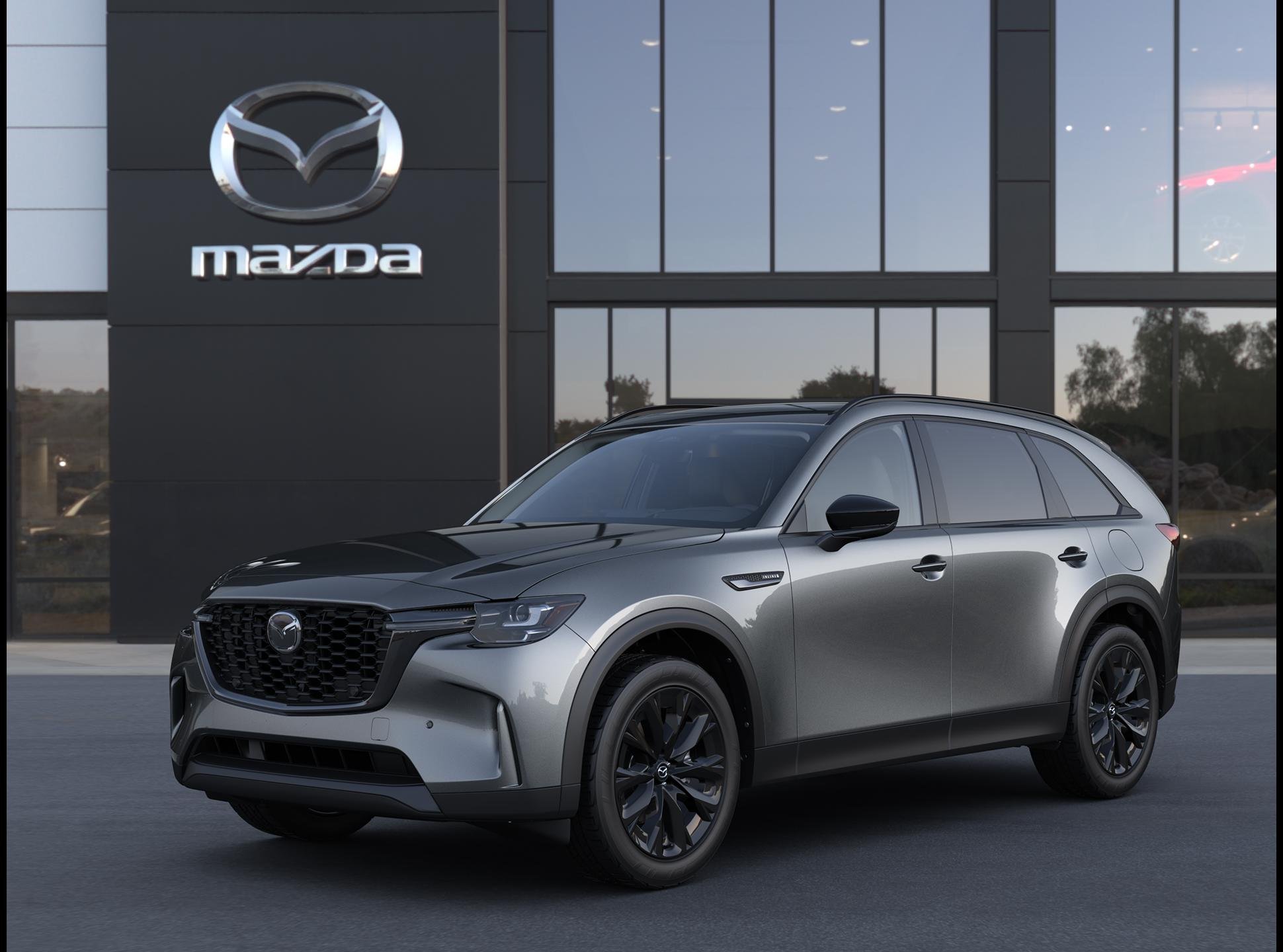 New 2026 Machine Gray Metallic Mazda 3.3 Turbo Premium Sport AWD image 1