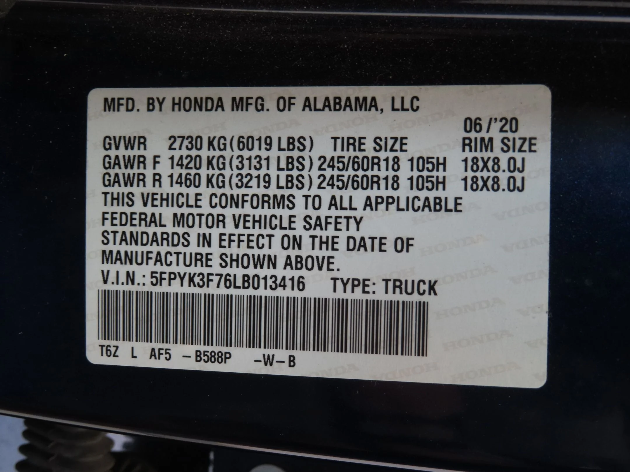 Used 2020 Blue Honda RTL-E image 29