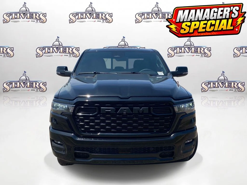 New 2026 Diamond Black Crystal Pearlcoat RAM Big Horn/Lone Star image 2