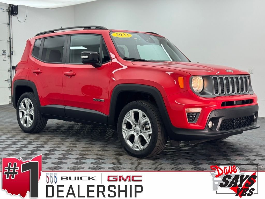 Used 2022 Colorado Red Clearcoat Jeep Limited image 1