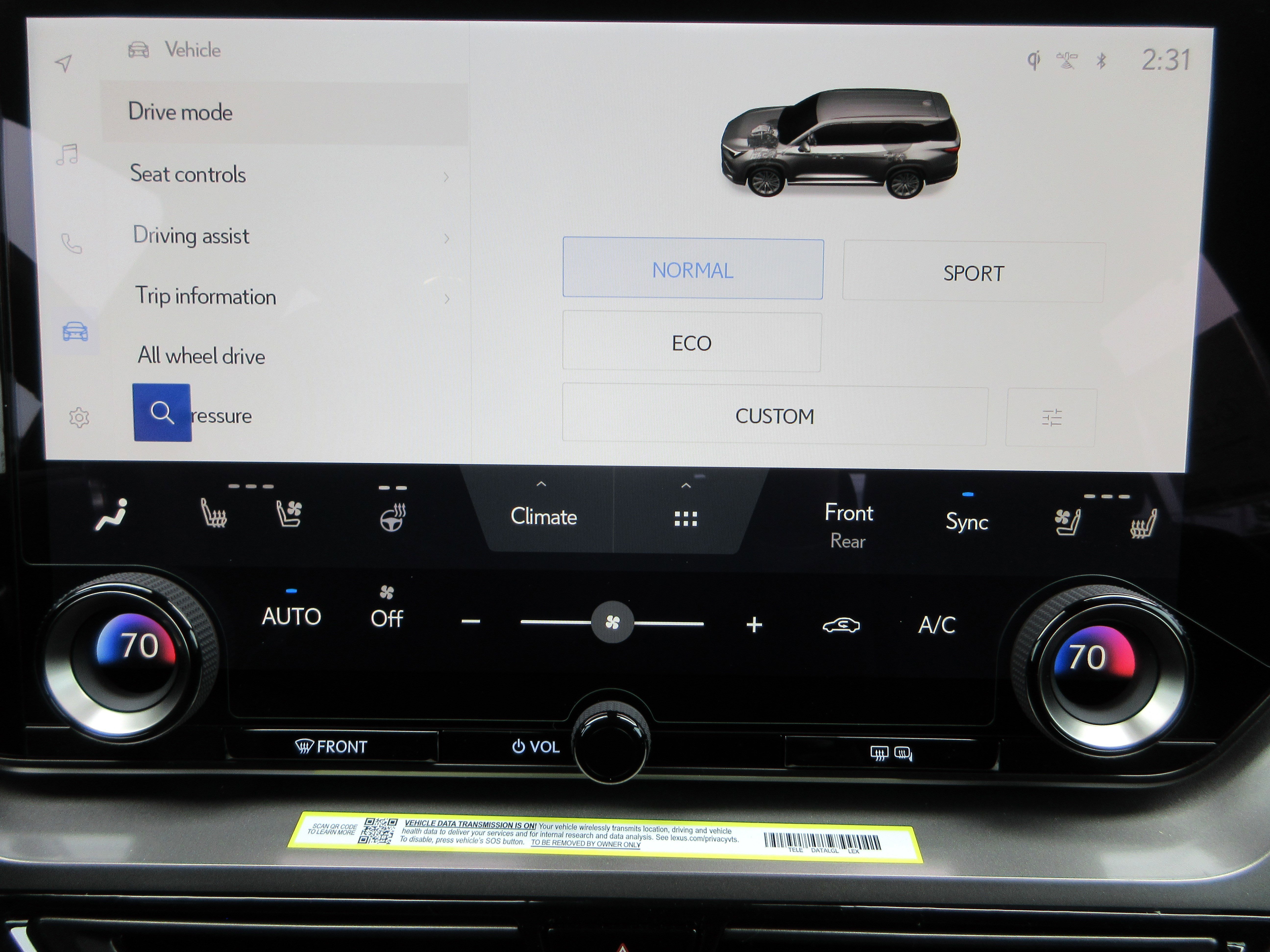 New 2026 Nightfall Mica Lexus PREMIUM AWD image 42