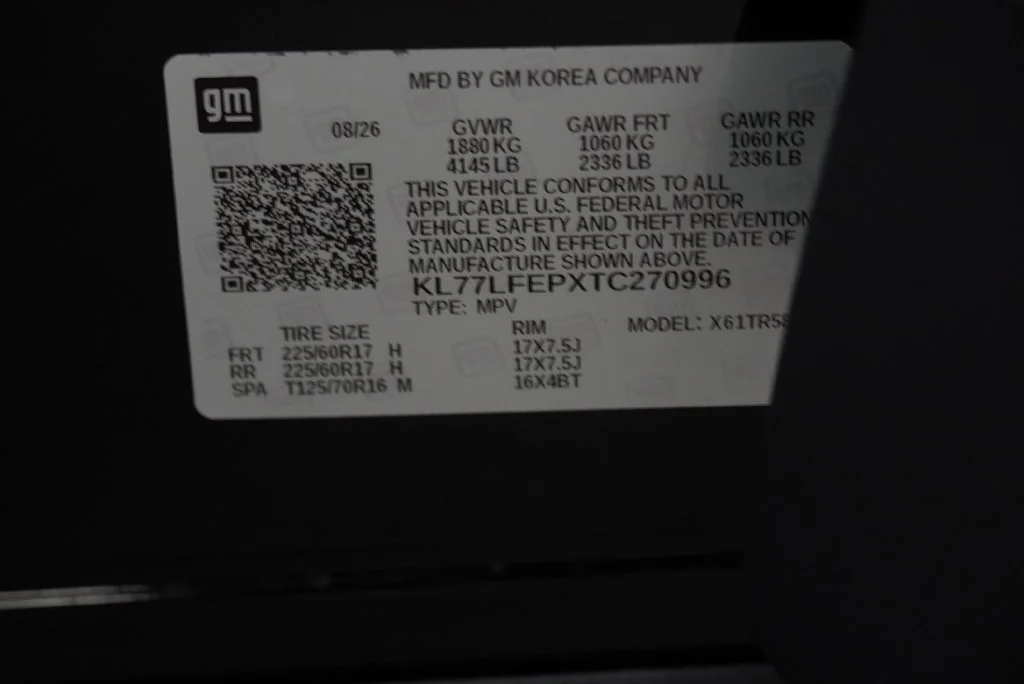 New 2026 Mosaic Black Metallic Chevrolet LS image 42