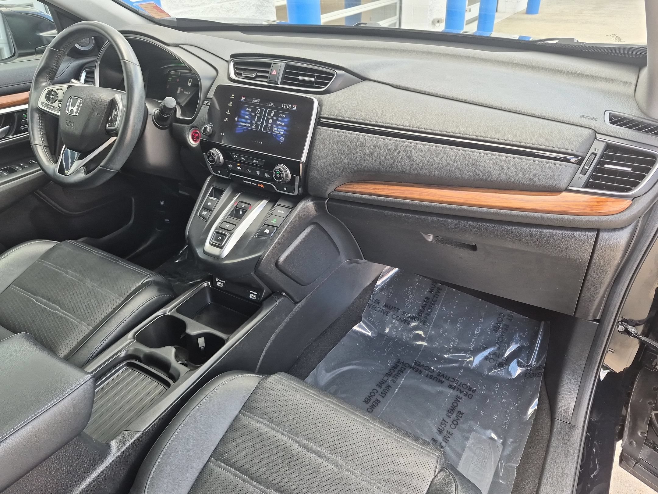 Used 2020 Crystal Black Pearl Honda EX-L AWD image 32