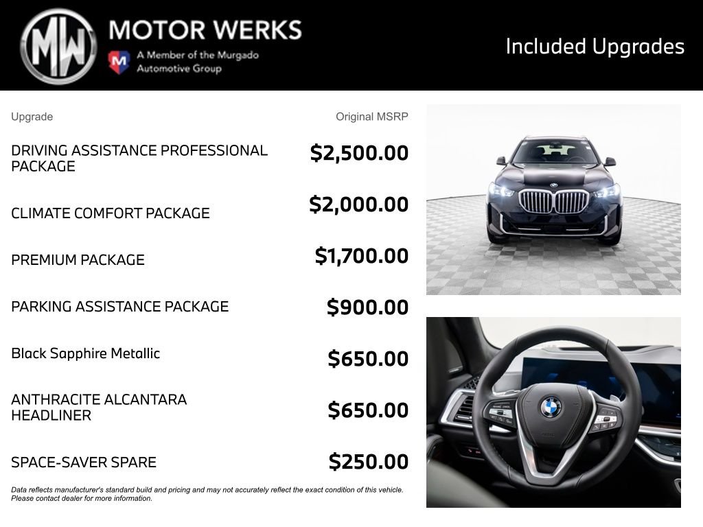 New 2026 Black Sapphire Metallic BMW xDrive40i image 4