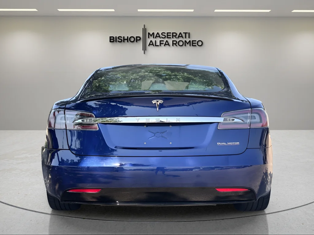 Used 2020 Blue Tesla Performance image 4