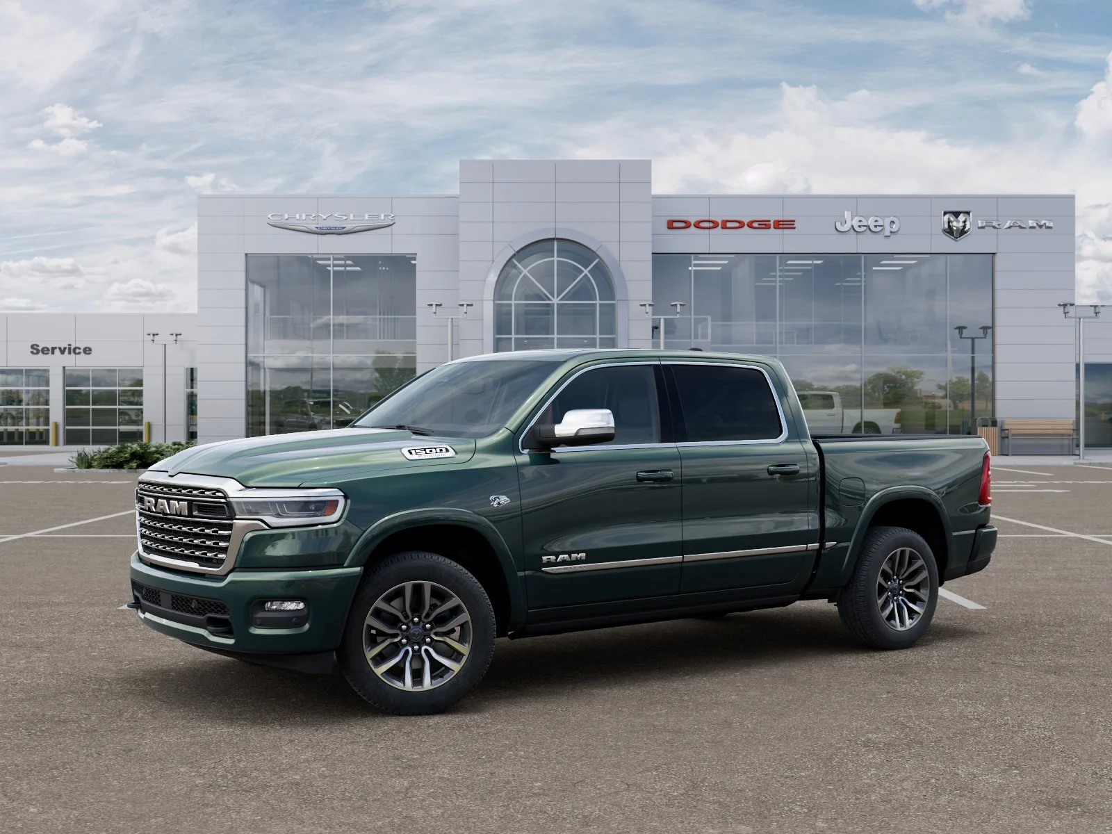 New 2026 Serrano-Green Metallic Exterior Paint RAM Limited image 30