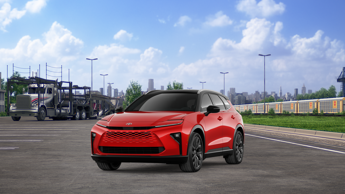 Finish Line Red with Black roof 2026 Toyota Crown Signia Limited AWD SUV / Crossover All-Wheel Drive