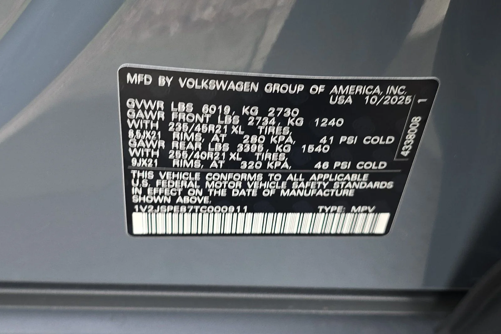 New 2026 Gray Volkswagen Pro S Plus image 27