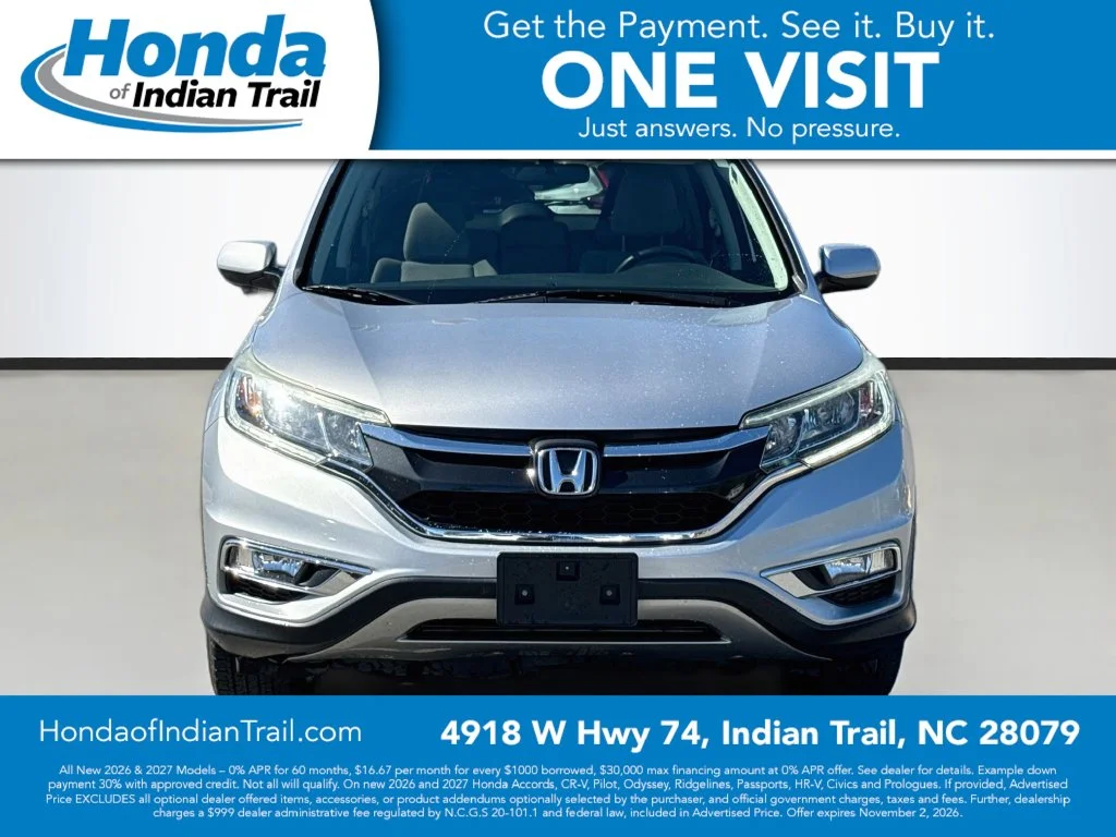 Used 2016 Honda CR-V EX with VIN 3CZRM3H58GG720417 for sale in Indian Trail, NC