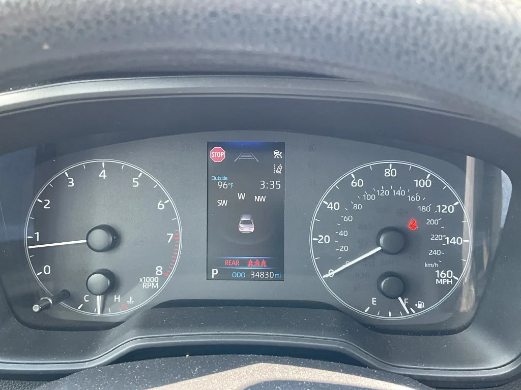 Used 2025 Silver Toyota LE image 30