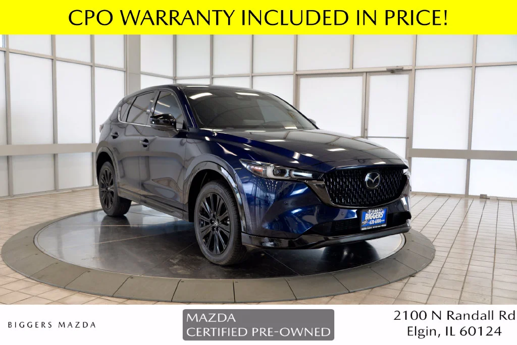 Certified Used 2025 Blue Mazda 2.5 Turbo Premium image 1