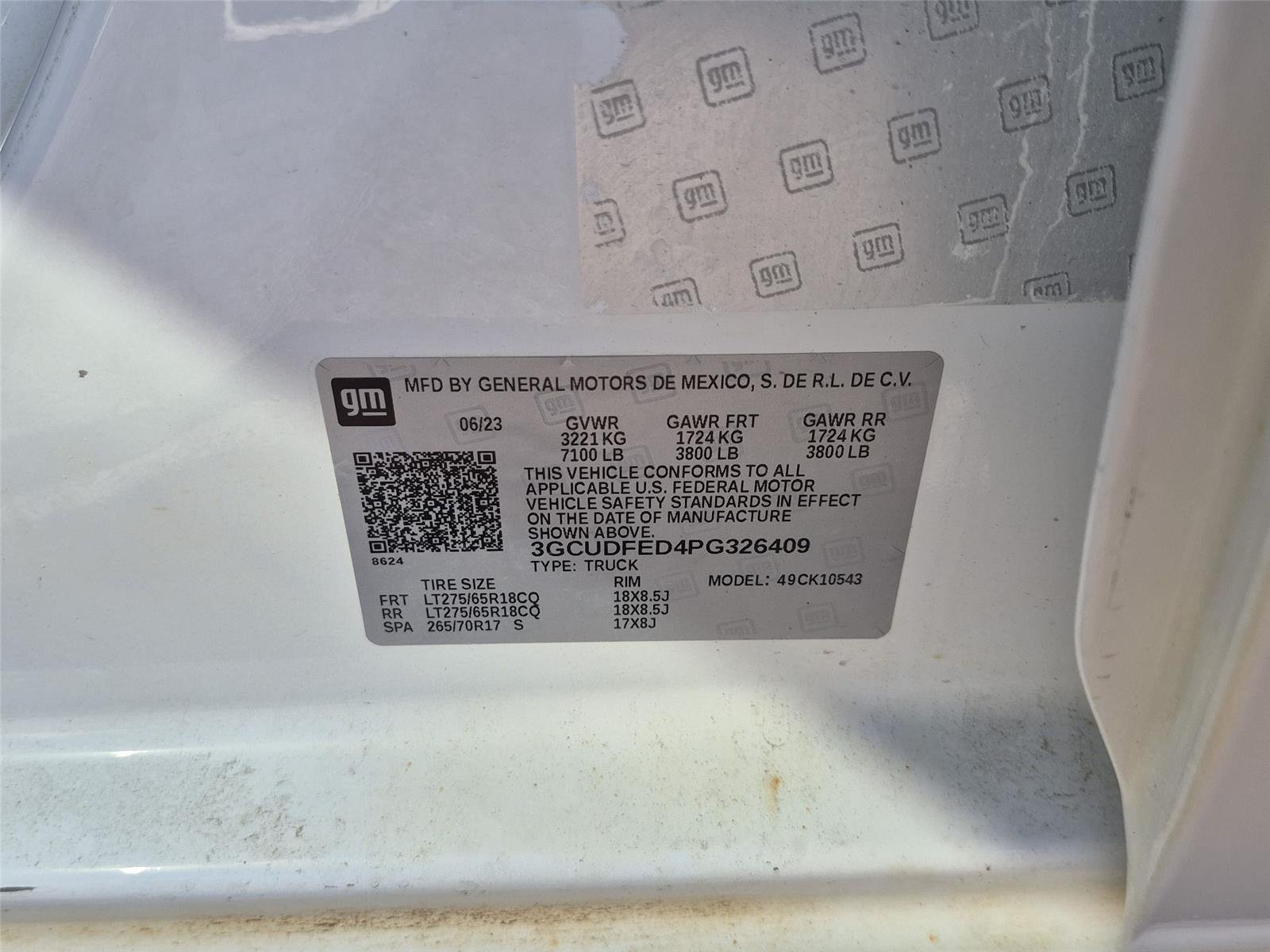 Used 2023 Summit White Chevrolet LT Trail Boss image 38