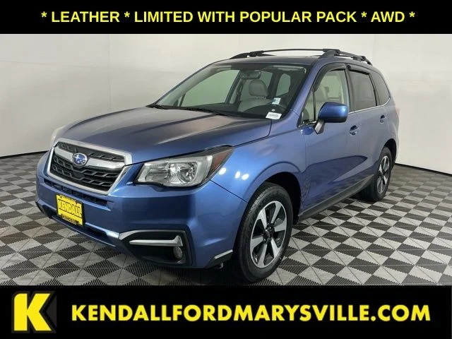 Used 2018 Blue Subaru 2.5i Limited image 1