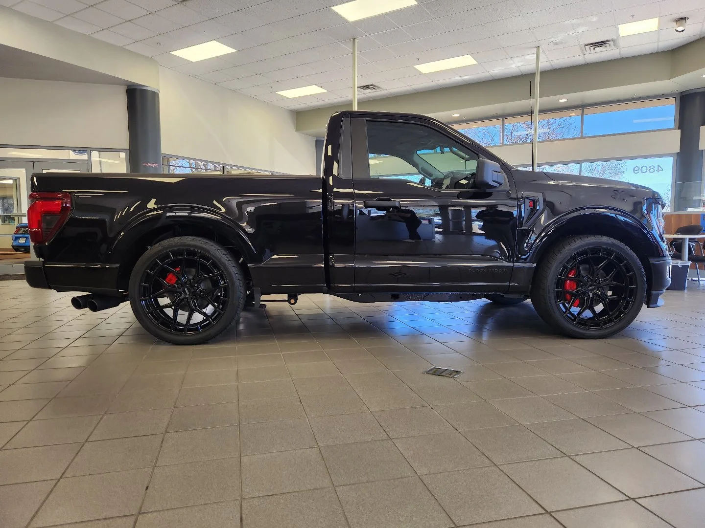 New 2026 Agate Black Metallic Ford XL Supercharged Black Widow image 4