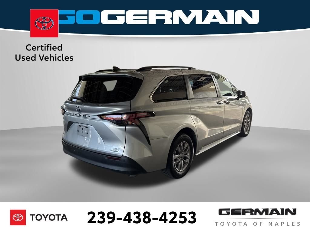 Certified Used 2022 Silver Toyota XLE image 7