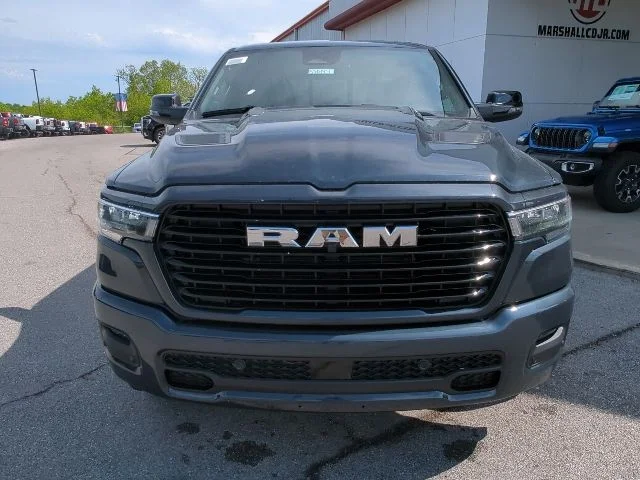 New 2026 Forged Blue Metallic Exterior Paint RAM Laramie image 4