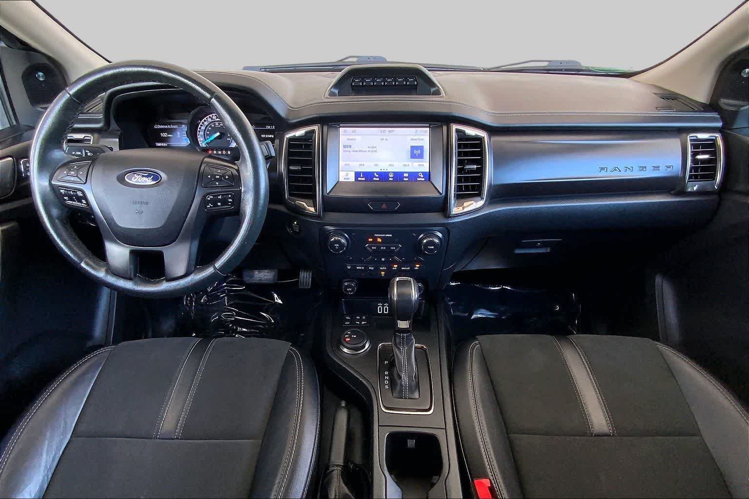 Used 2021 Rapid Red Metallic Tinted Clearcoat Ford LARIAT image 15