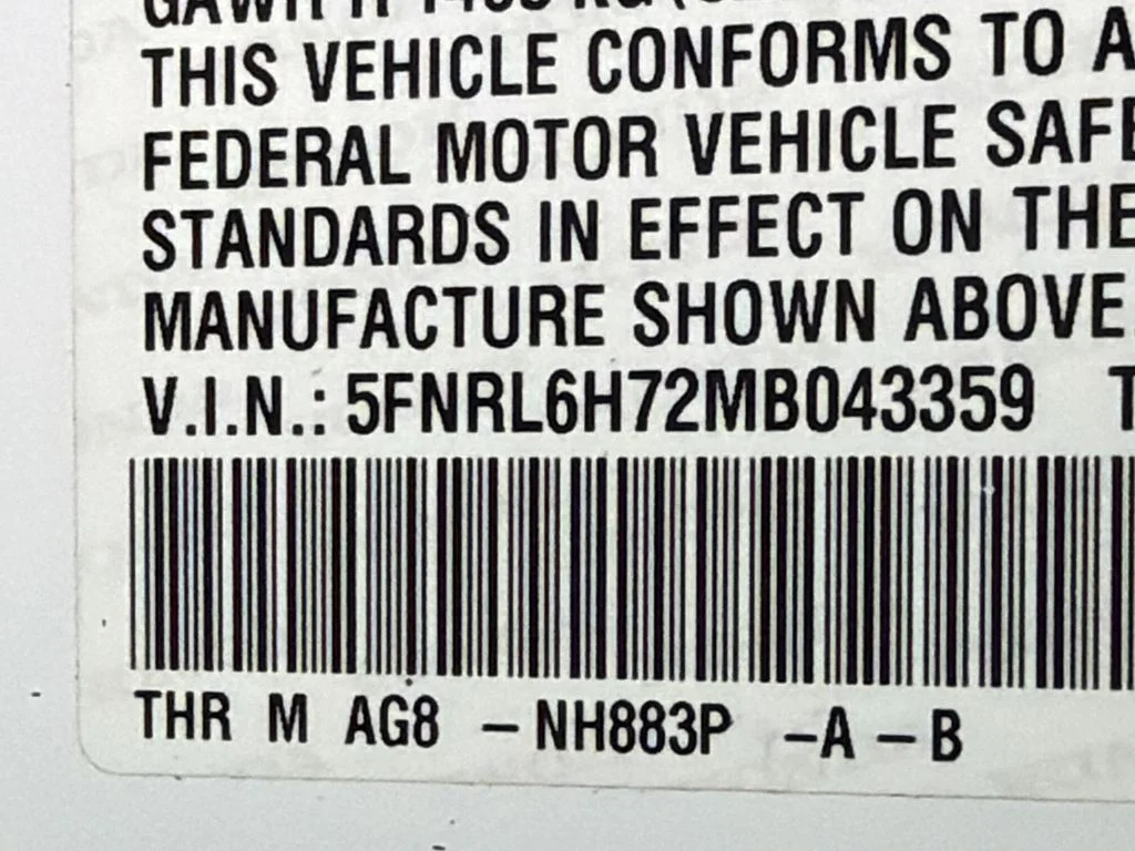Used 2021 White Honda EX-L image 32