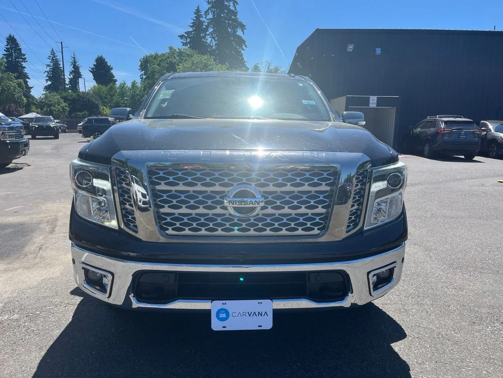 Used 2017 Black Nissan Platinum Reserve image 2