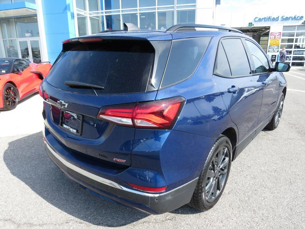 Used 2023 Blue Glow Metallic Chevrolet RS image 7