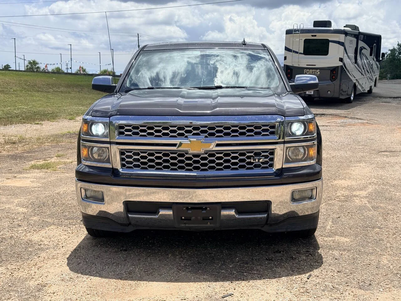 Used 2014 Gray Chevrolet LTZ 4x2 4dr Crew Cab 5.8 ft. SB image 8