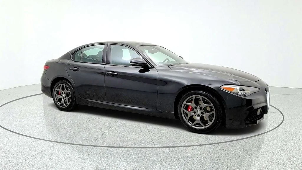 Used 2023 Vulcano Black Metallic Alfa Romeo Ti AWD image 3