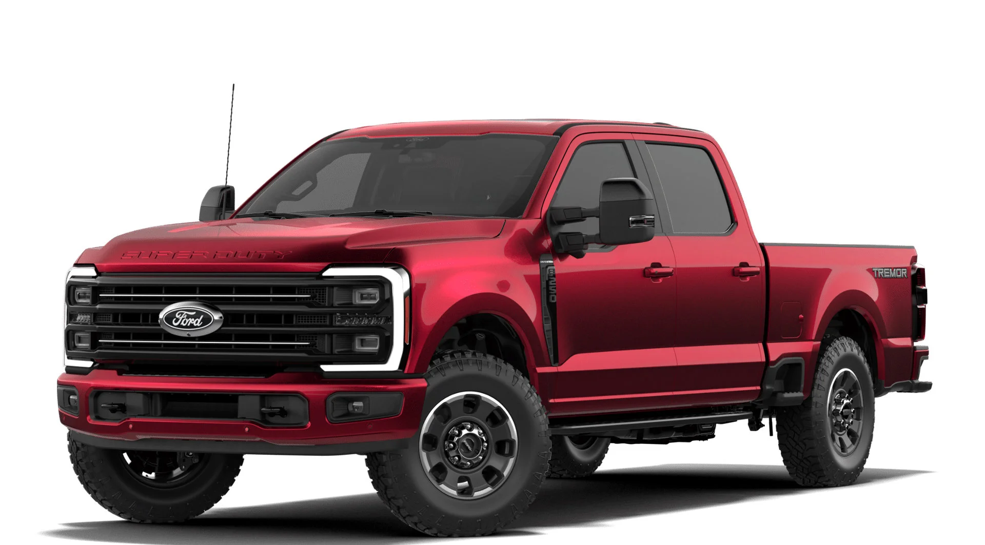 New 2027 Ruby Red Metallic Tinted Clearcoat Ford F-250® Platinum® image 1