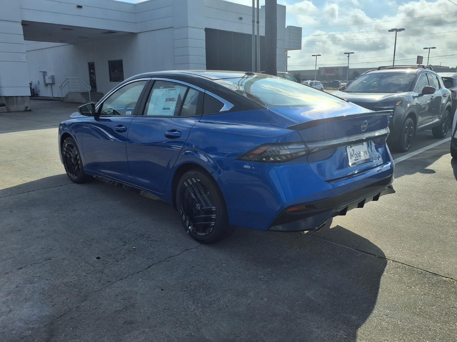2026 Nissan Sentra SR Blue at Robbins Nissan