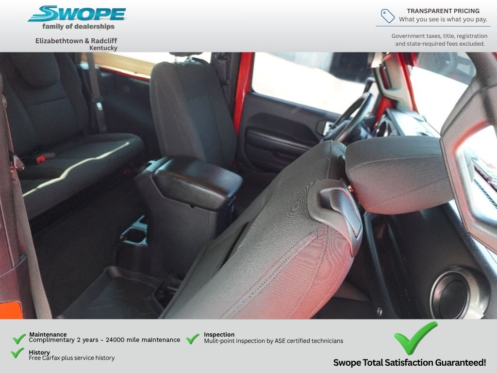 Used 2019 Firecracker Red Clearcoat Jeep Sport S image 8