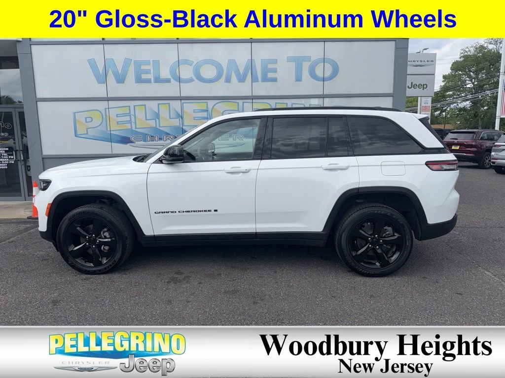Certified Used 2025 White Jeep Altitude image 3