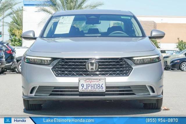 Used 2023 Lunar Silver Metallic Honda EX image 3