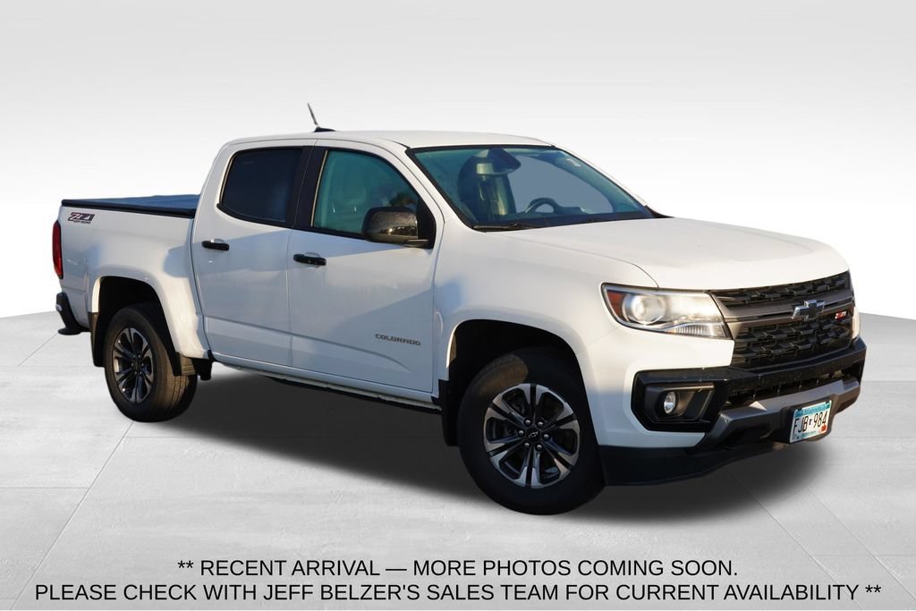 Certified Used 2021 SUMMIT WHITE Chevrolet 4WD Z71 image 1