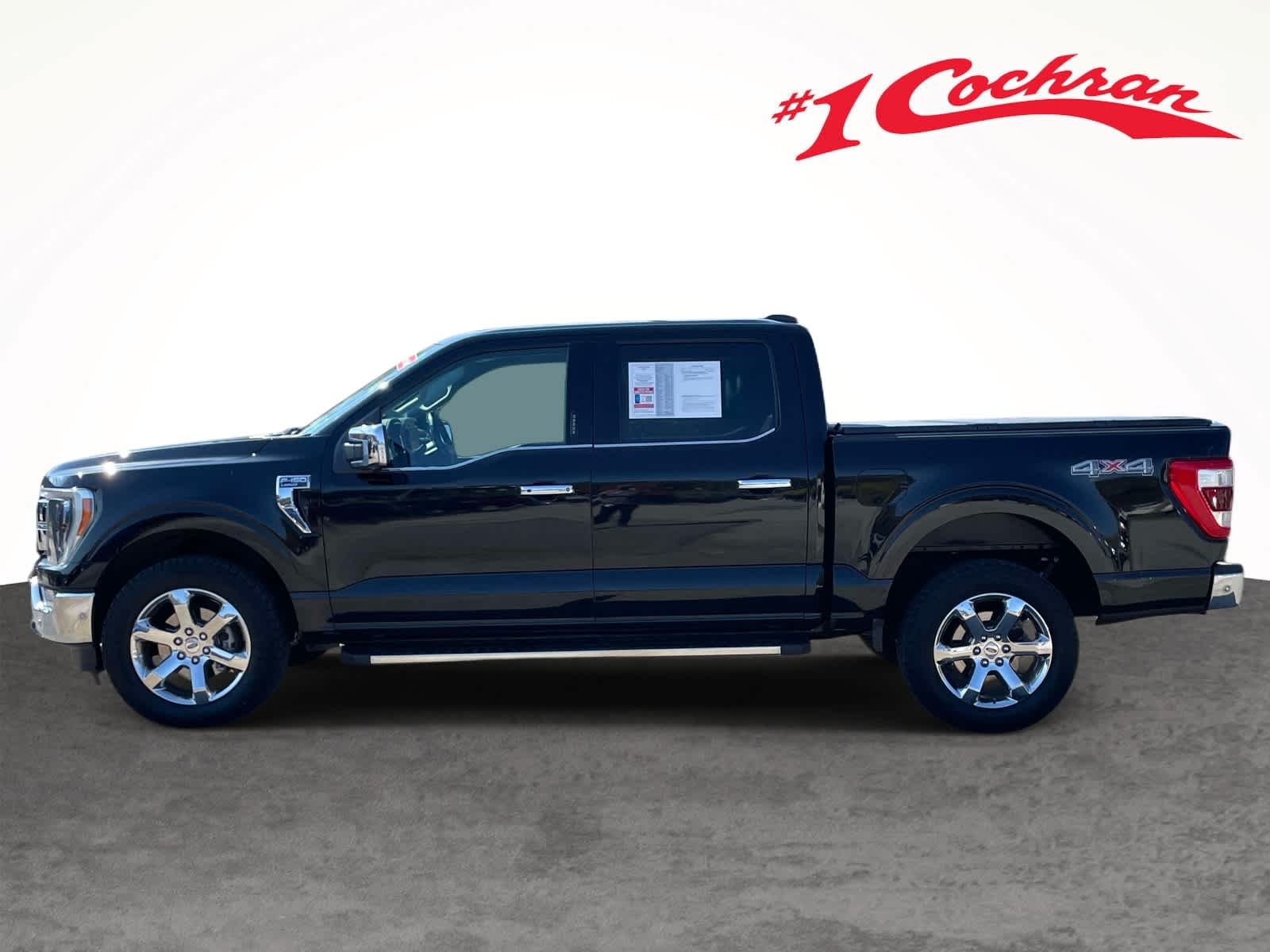 Used 2021 Agate Black Metallic Ford LARIAT image 15